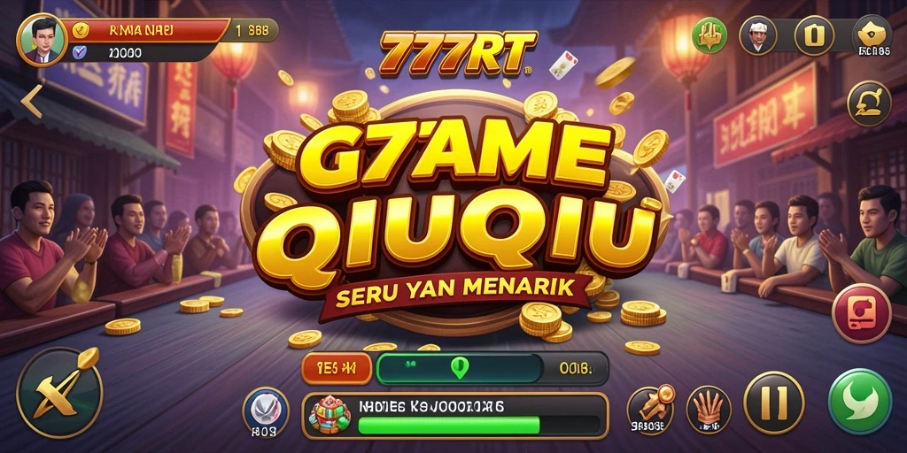 Tampilan gameplay QiuQiu yang penuh strategi dan keseruan.