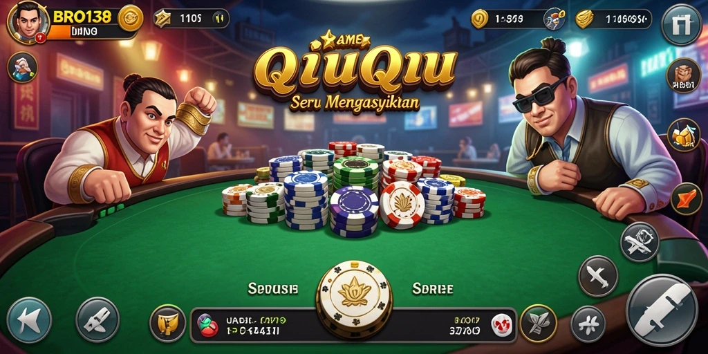 Gameplay seru BRO138 dengan kartu QiuQiu yang menarik.