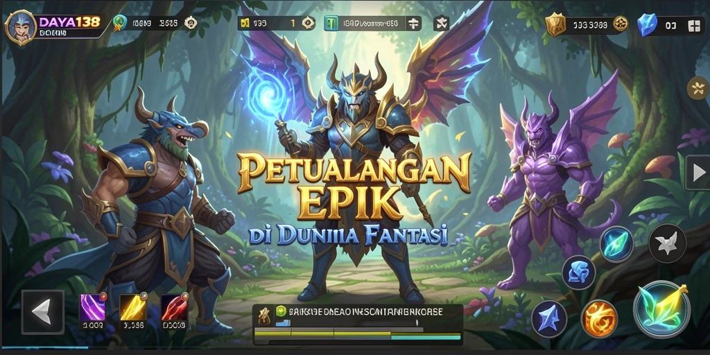 Gameplay intens dan menegangkan dalam dunia fantasi DAYA138.