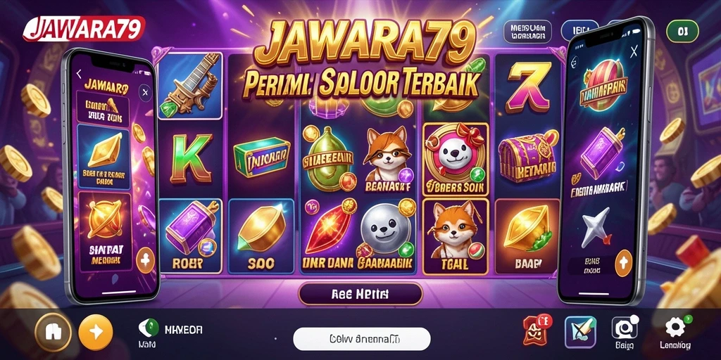 Screenshot gameplay JAWARA79 dengan tema slot yang menarik dan fitur bonus.