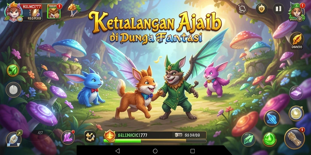 Tangkapan layar gameplay KELINCI777 dengan aksi pertarungan yang menarik.