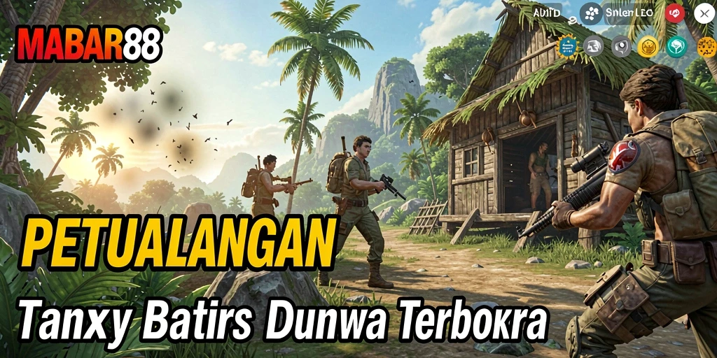 Tampilan gameplay Open World MABAR88 yang mengesankan dan interaktif.