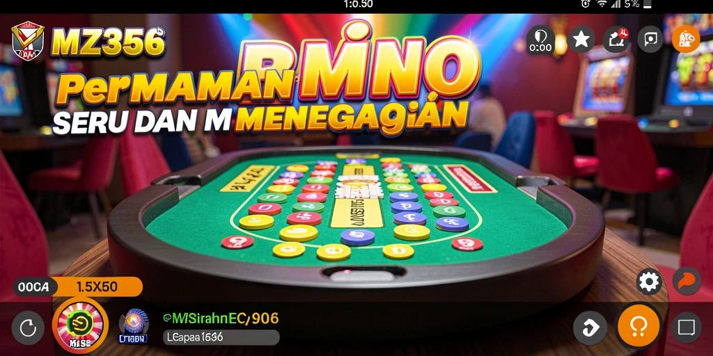 Tampilan gameplay Bingo yang seru dan interaktif di MZ356.